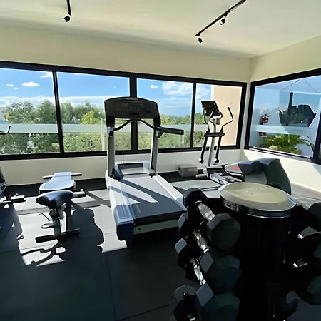 Loft increíble king size Alberca infinita,Gym en medio de la selva Tulum Exterior foto