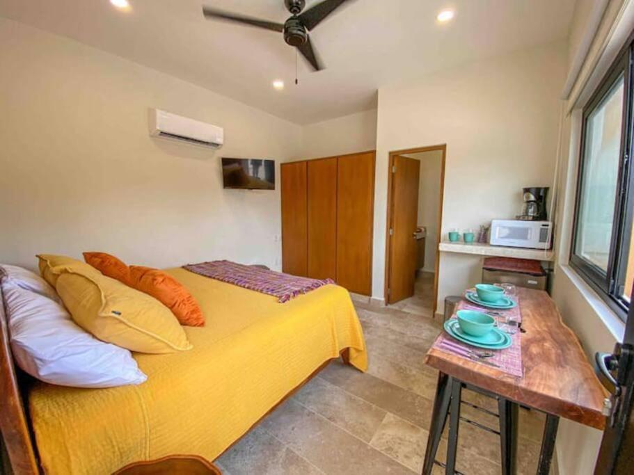 Loft increíble king size Alberca infinita,Gym en medio de la selva Tulum Exterior foto