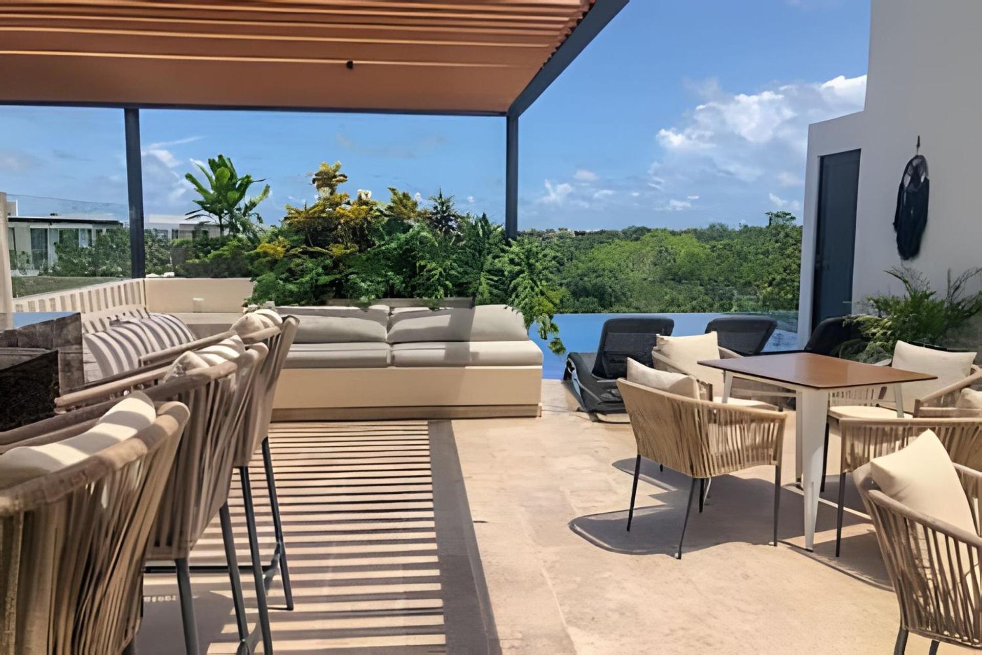 Loft increíble king size Alberca infinita,Gym en medio de la selva Tulum Exterior foto