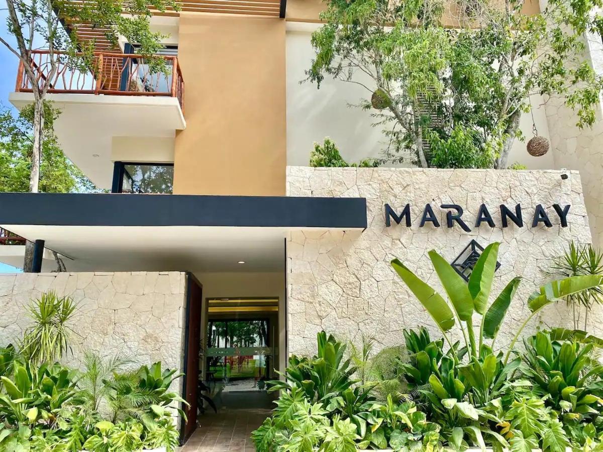 Loft increíble king size Alberca infinita,Gym en medio de la selva Tulum Exterior foto